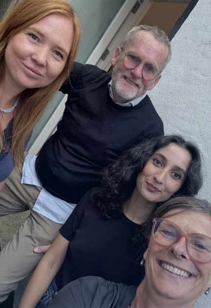 Some of the DfG team